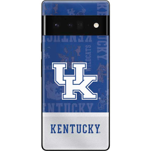 University of Kentucky Jersey Split Google Pixel 6 Pro Skin
